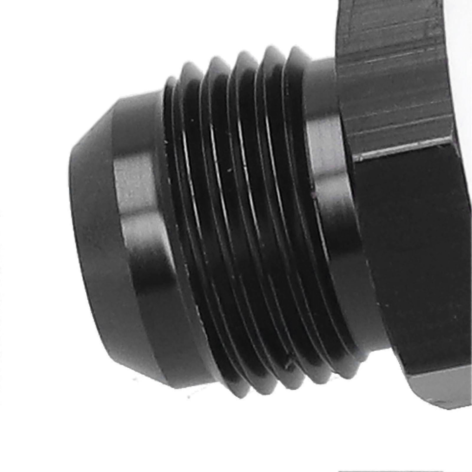 encaixe reto do anteparo da célula de combustível 10AN, linha 6061T6 masculina de alumínio com 2 arruelas