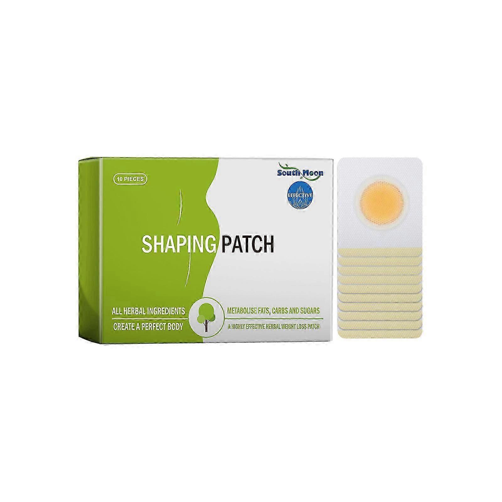 Herbal Body Navel Patch - Moisturizing , Fat Burning Skin Care, 10 Pcs