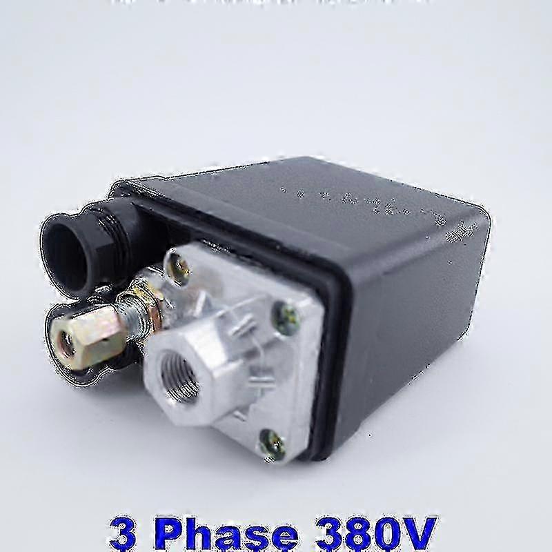 175psi 10bar 380v 20a 3-phase Air Compressor Pressure Switch Control Valve - 1 Port - 6-8bar Range