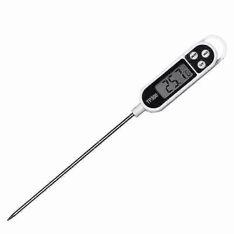 Digital Kitchen Thermometer Food Thermometer Instant Long Probe Lcd Large Screen Thermometer Fk