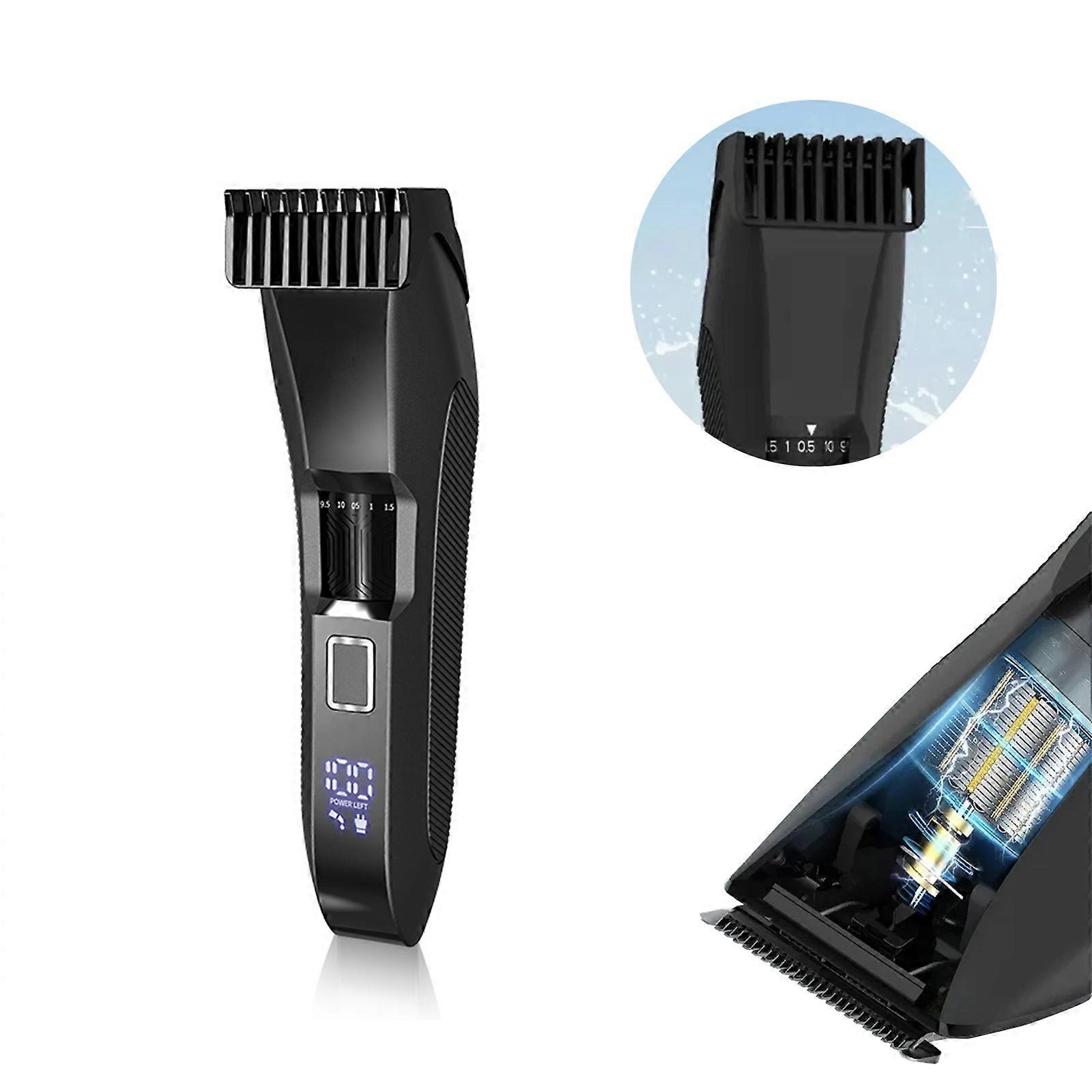Professional Mens Beard Trimmer Clipper Wireless Adjustable Waterproof Cordless