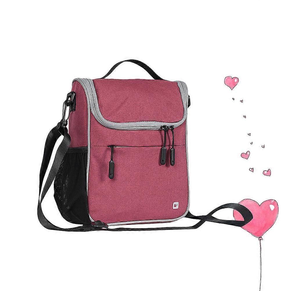 Bike Handlebar Bag Foldable Pack with Waterproof Cover