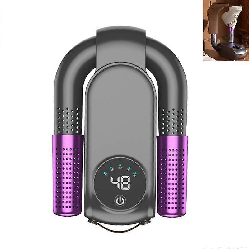 Electronic Portable Hanging Shoe Dryer, Safe Shoe Deodorizer with Smart Timer