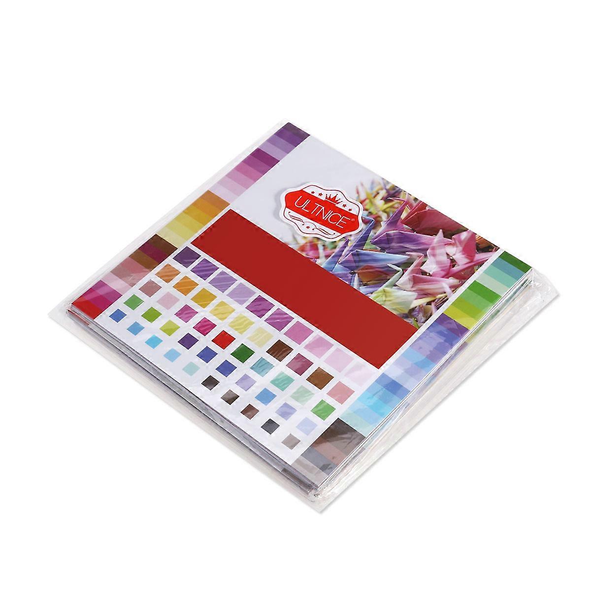 Ultnice Square Origami Paper for Arts and Crafts 200 Sheets Assorted