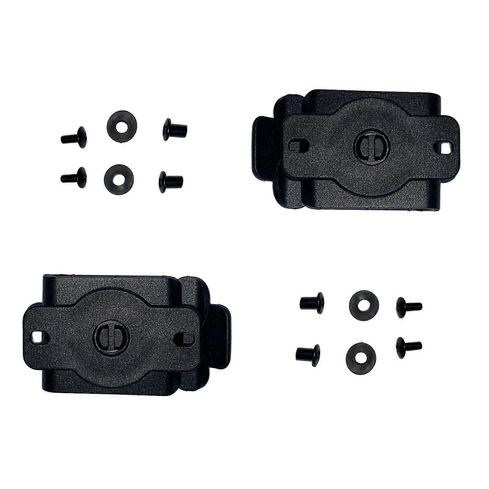 1/2Set 360 Degree Rotating K Sheath Back Clip Tactically Cutter Holsters Back Clip Belt Clip with Screws Easy to Use Multicolor