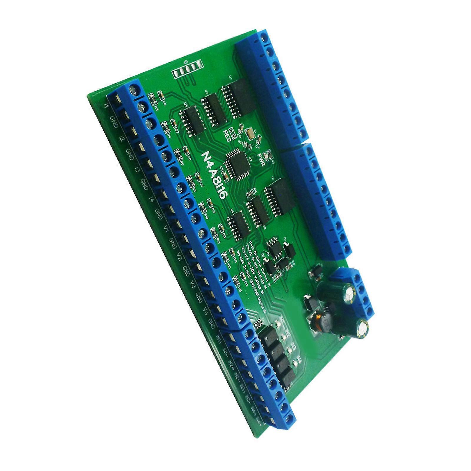 RS485 Data Gathering Module, 12V/24V Acquisition Module for Development Board Accessories Multicolor