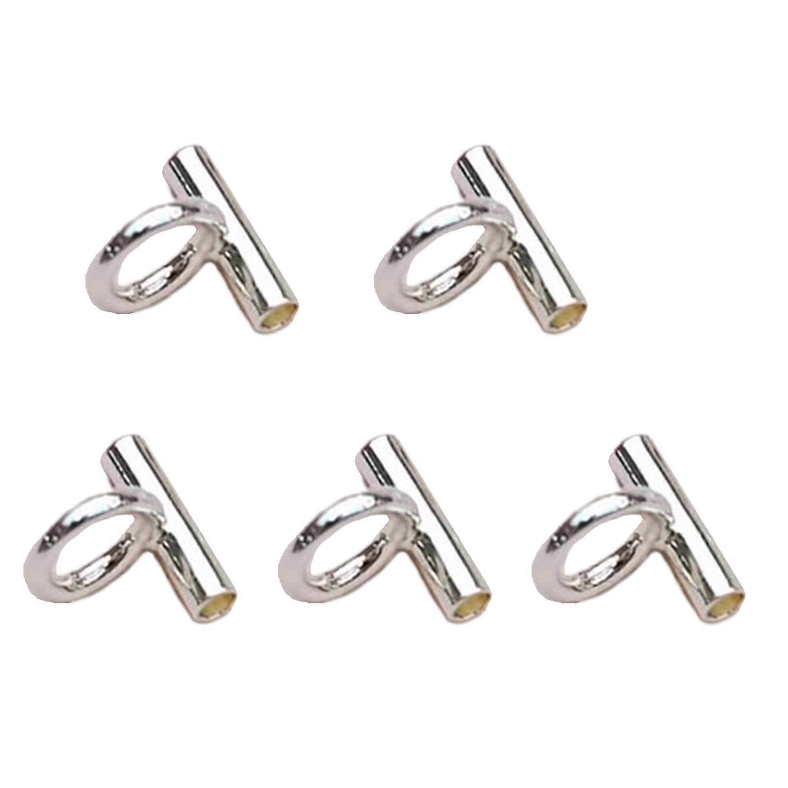 Kit convertitore collana e spilla regolabile Gioielli in lega Strumenti Gioielli Accessorio Convertitore adatto per ogni occasione Argento 8MM