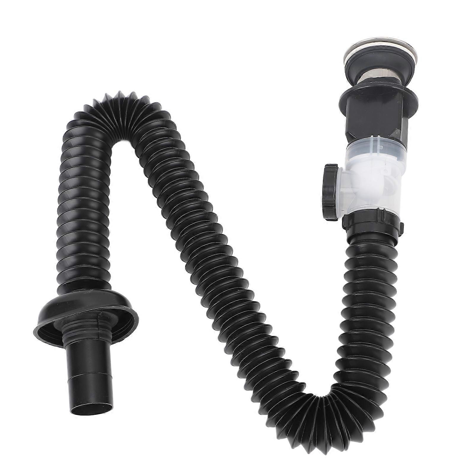 Sink Drain Pipe Prevent Backflow Bad Odor Removal Leakage Proof Downcomer Pipe for Home Use