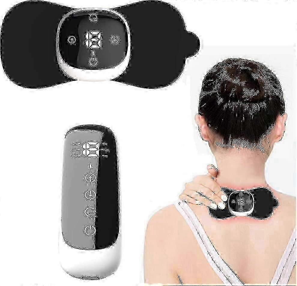 Wireless Tens Machine For Pain Relief Tens Unit Heated Rechargeable Muscle Stimulator Ems Massage_m24