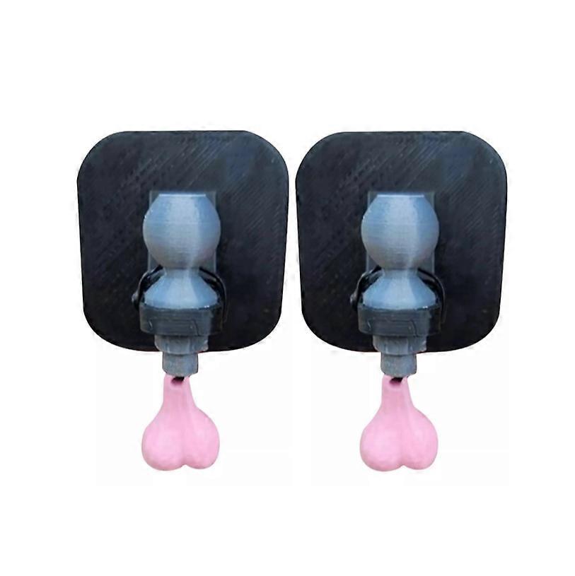 غطاء خطاف المقطورة مع المكسرات الصغيرة مضحك العالمي سحب عقبة يغطي الجدة شاحنة التبعي