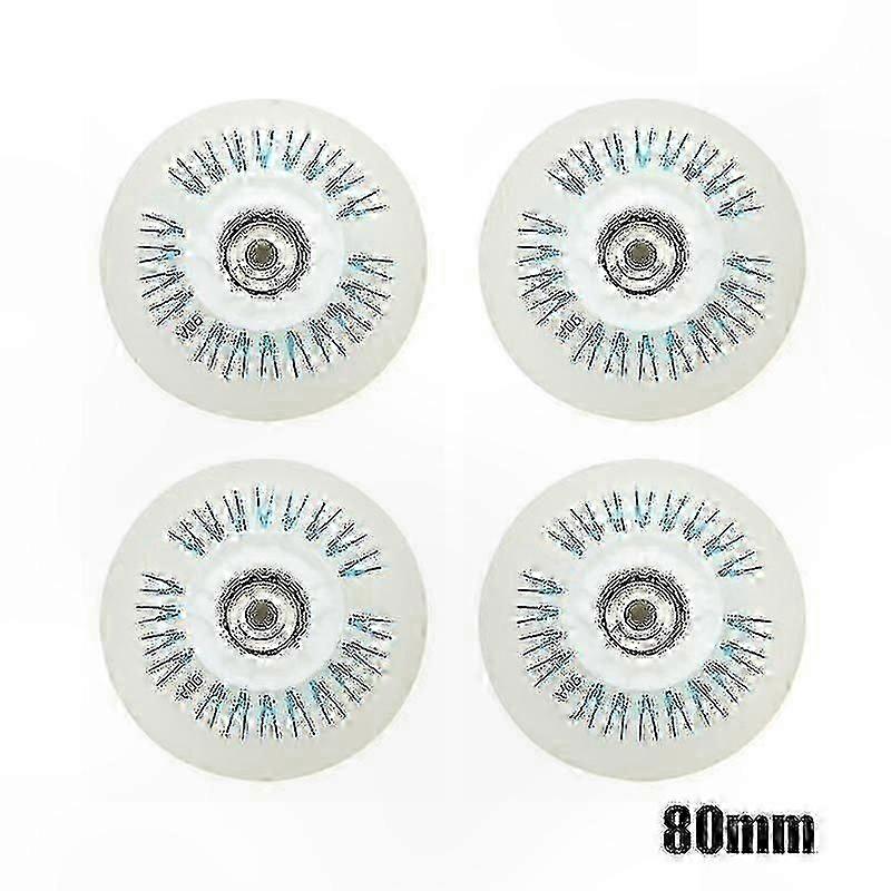 Inline Skate Wheels with LED Lights, 4 Pack, Multiple Sizes