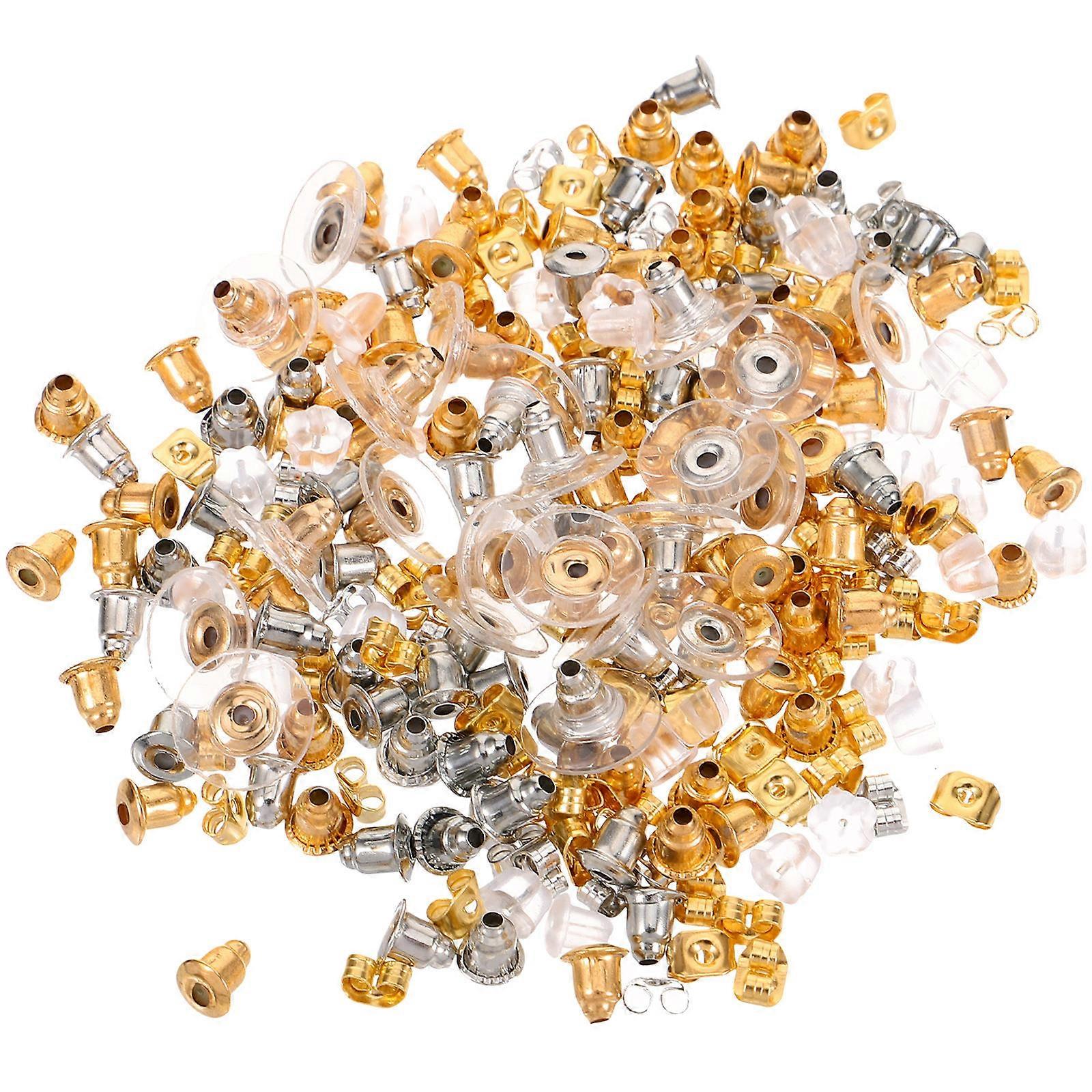 Plastic Earring Backs for Earrings Accessories with 3Sets Stoppers