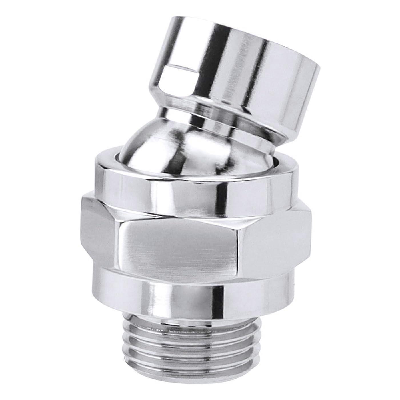 Universal G1/2 Shower Head Adapter Adjustable Swivel Ball Joint  Flow LeakProof Connector