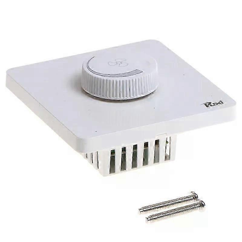 Adjustment Ceiling Fan Speed Control Switch Wall Button Dimmer Switch 220V 10A