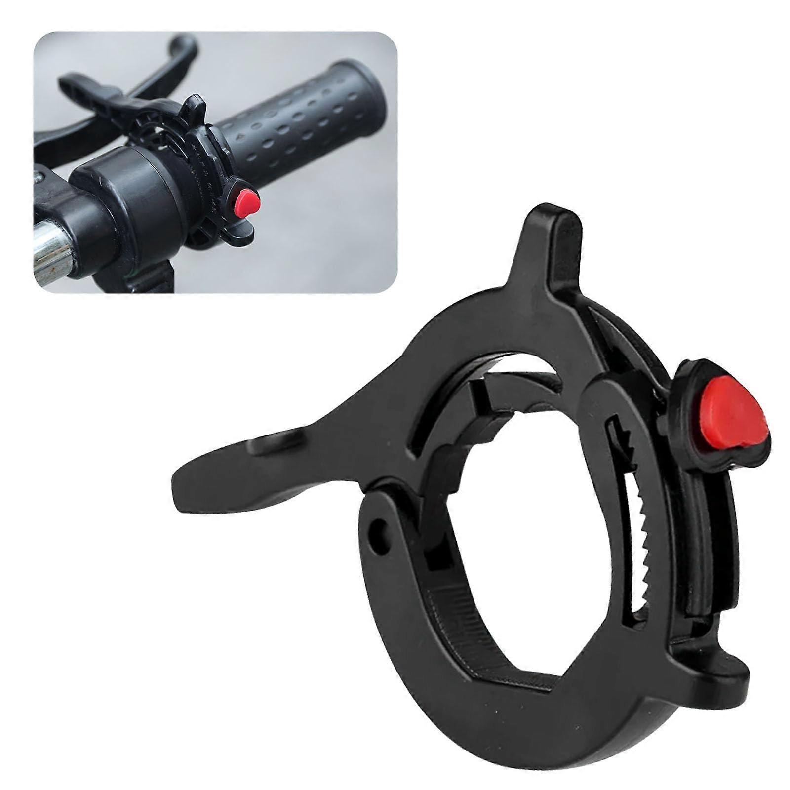 Universal Motorcycle Cruise Control Throttle Lock with AntiSlip Grip and Quick Release, Black