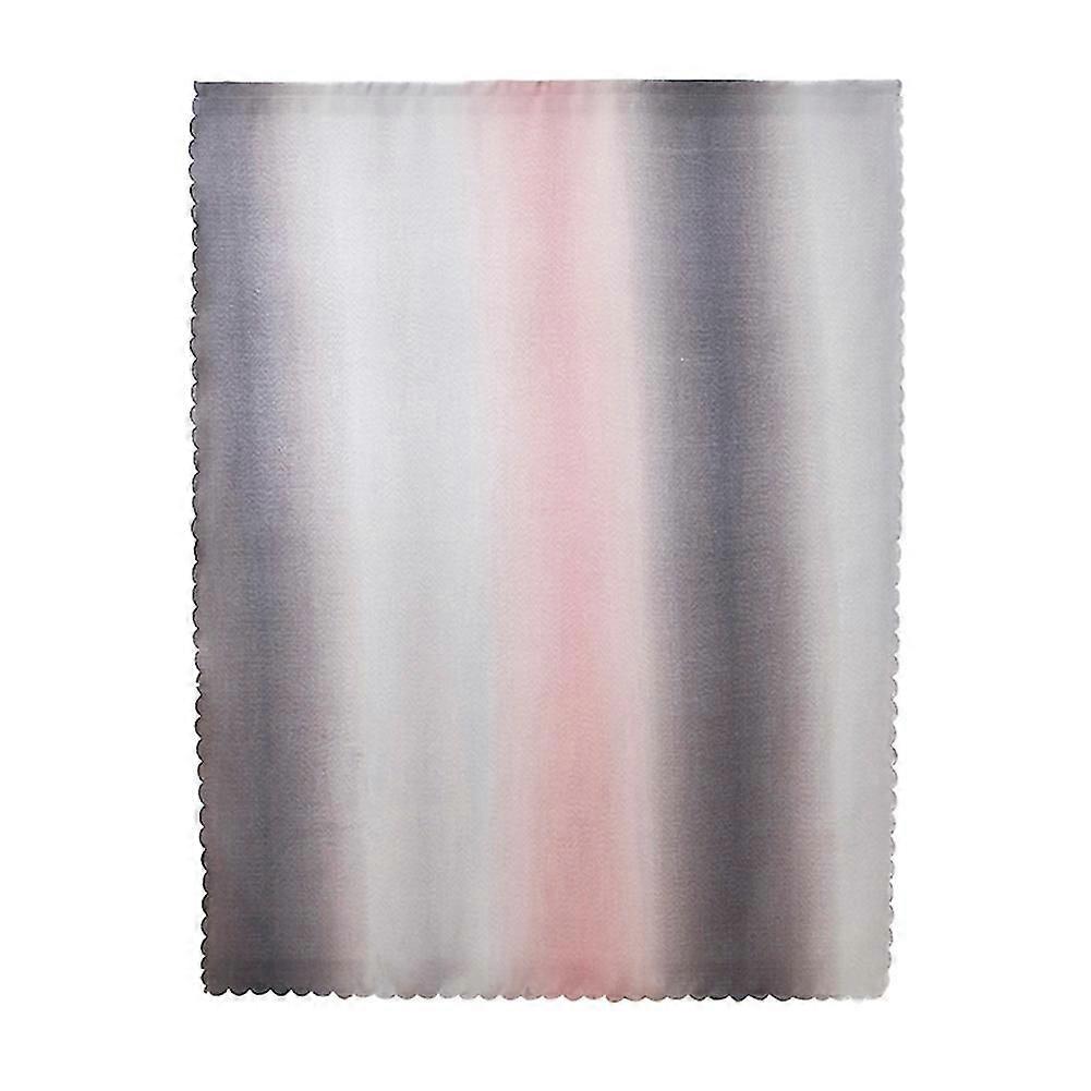 1pc Gradient Sunlight Blackout Window Curtain Magic Tape Drape Bedroom Decor