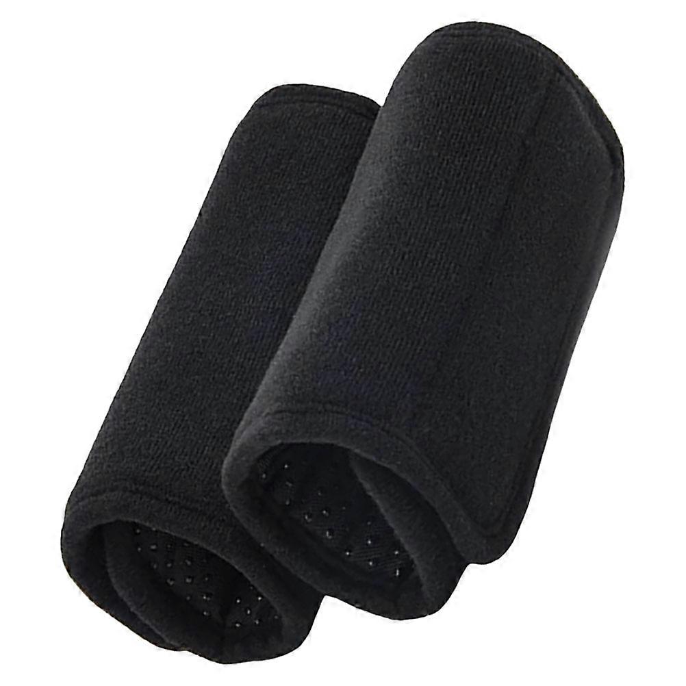 Durable Walker Handle Pads Black Elderly Gripper Covers for Mobility Aid