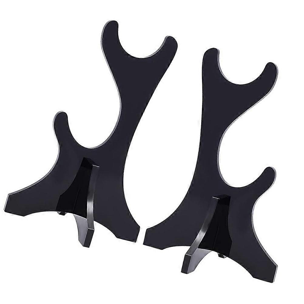 Black Acrylic Sword Display Stand for Sword Display 2Pcs Set