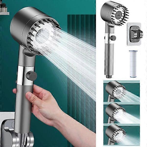 Handheld showerheads provide higher shower water pressure.
