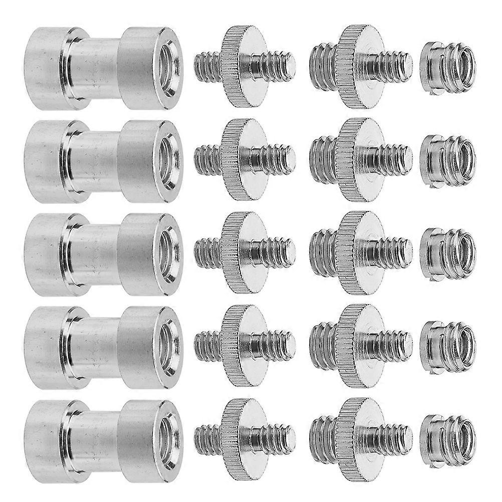 Camera Screw Adapter Metal Converter for 6Sets Screw Mount Use