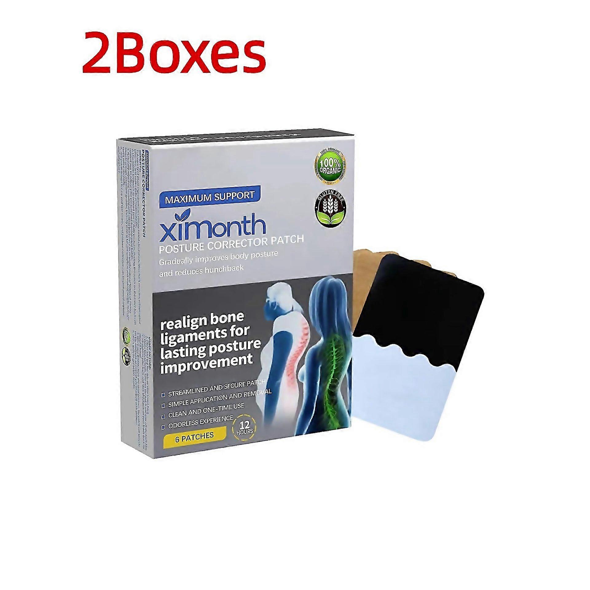 For 13x Postural Correction Patch Shoulder Lumbar Spine Back Posture Correction Back Antihunchback B