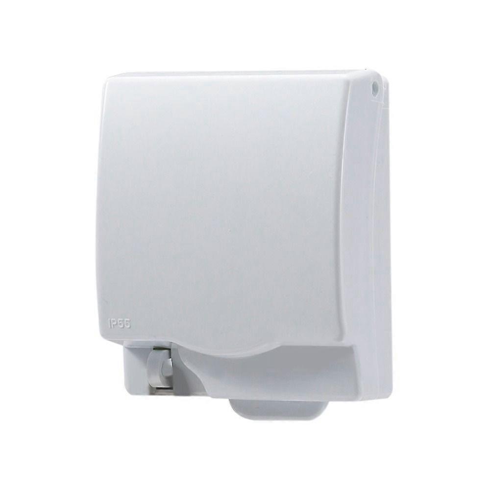 Lockable Wall-mounted Socket Waterproof Dustproof Box 86 Type Splash-proof Switch Socket Anti-shock Protection Switch Cover