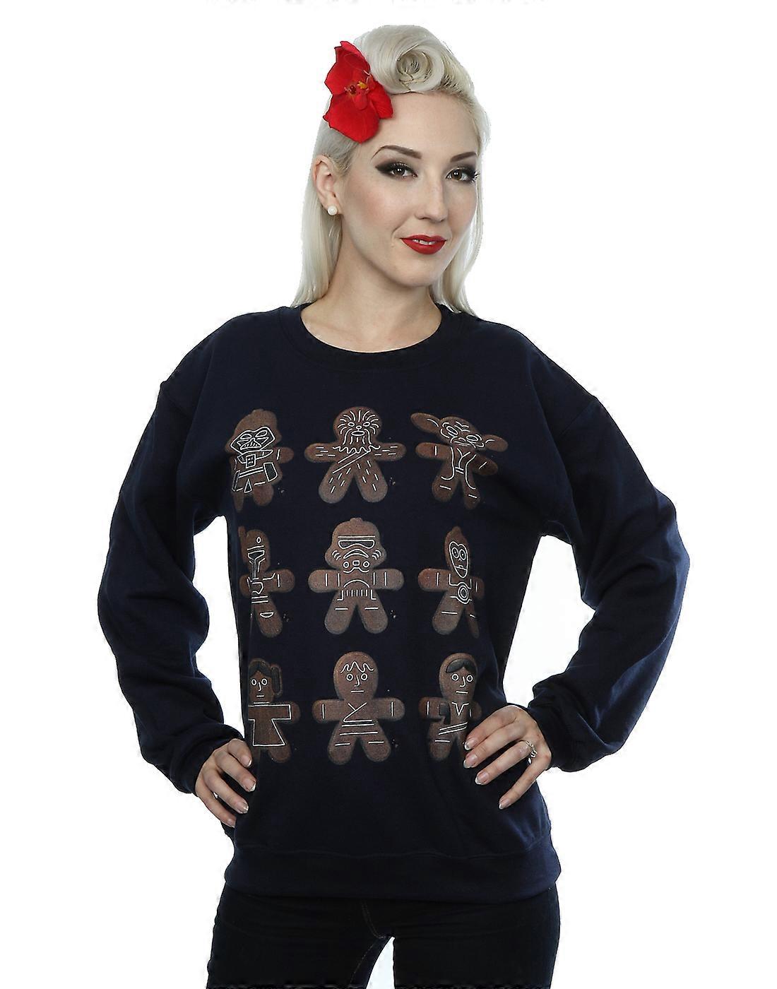 Star Wars Women's Christmas Gingerbread Sweatshirt