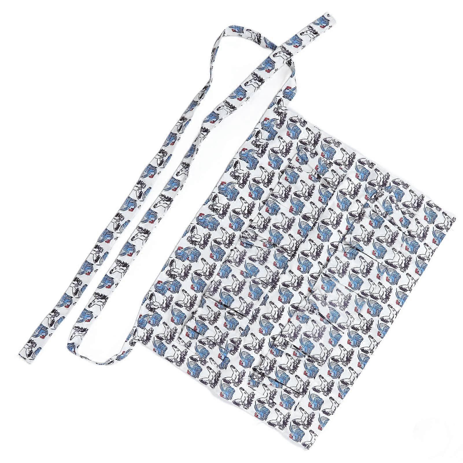 Egg Gathering Apron with Secure Deep Pockets for Farm Chicken Duck and Goose Eggs