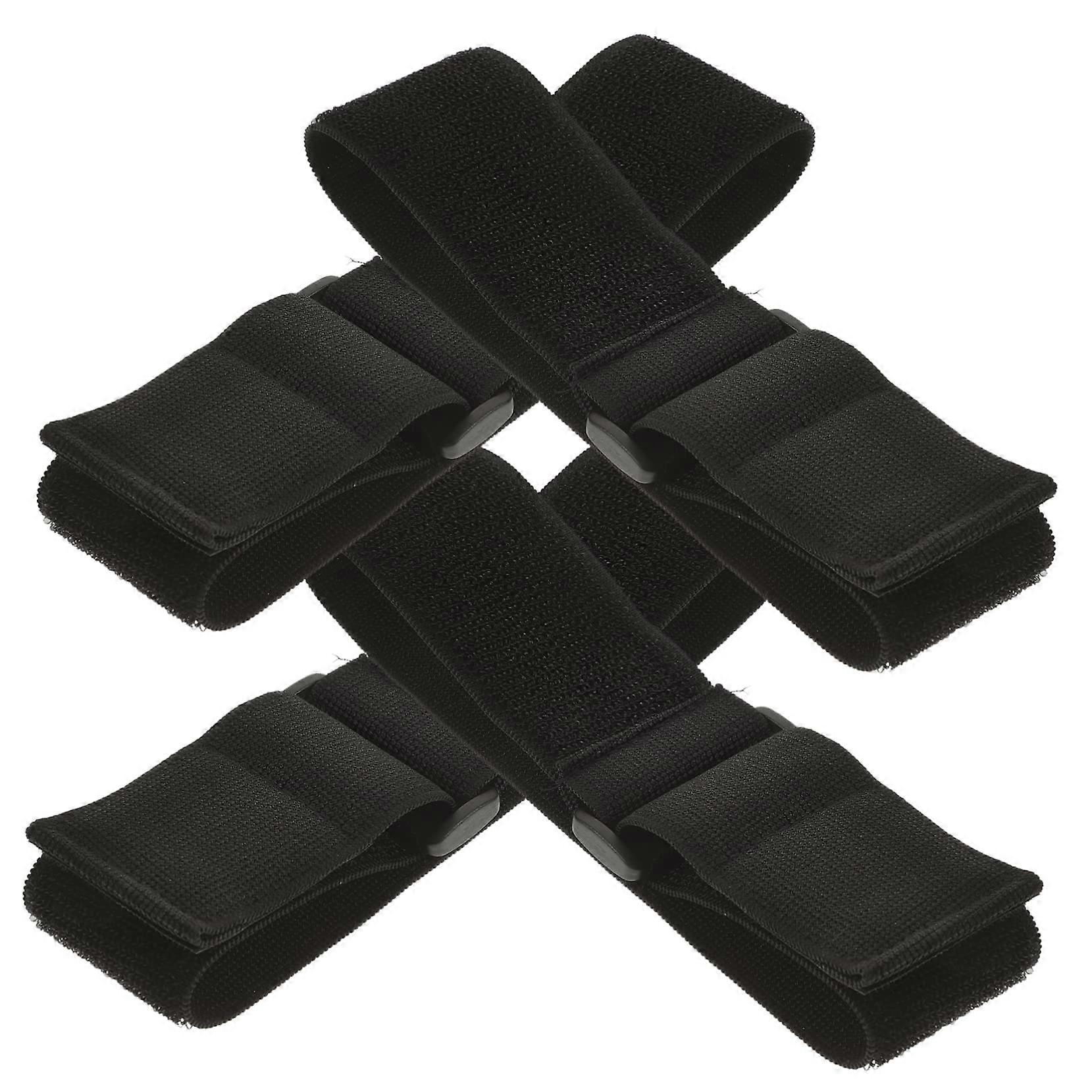 Hook and Loop Cinch Strap Set, Adjustable Elastic Arm Bands for Cable Management and Outdoor Gear