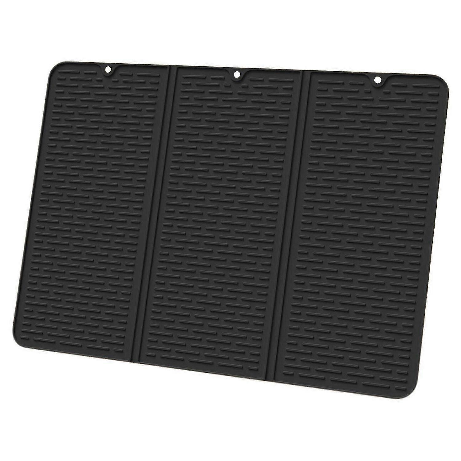 Silicone induction cooktop protector mat tri-fold Multi-Use Space-saving Solution