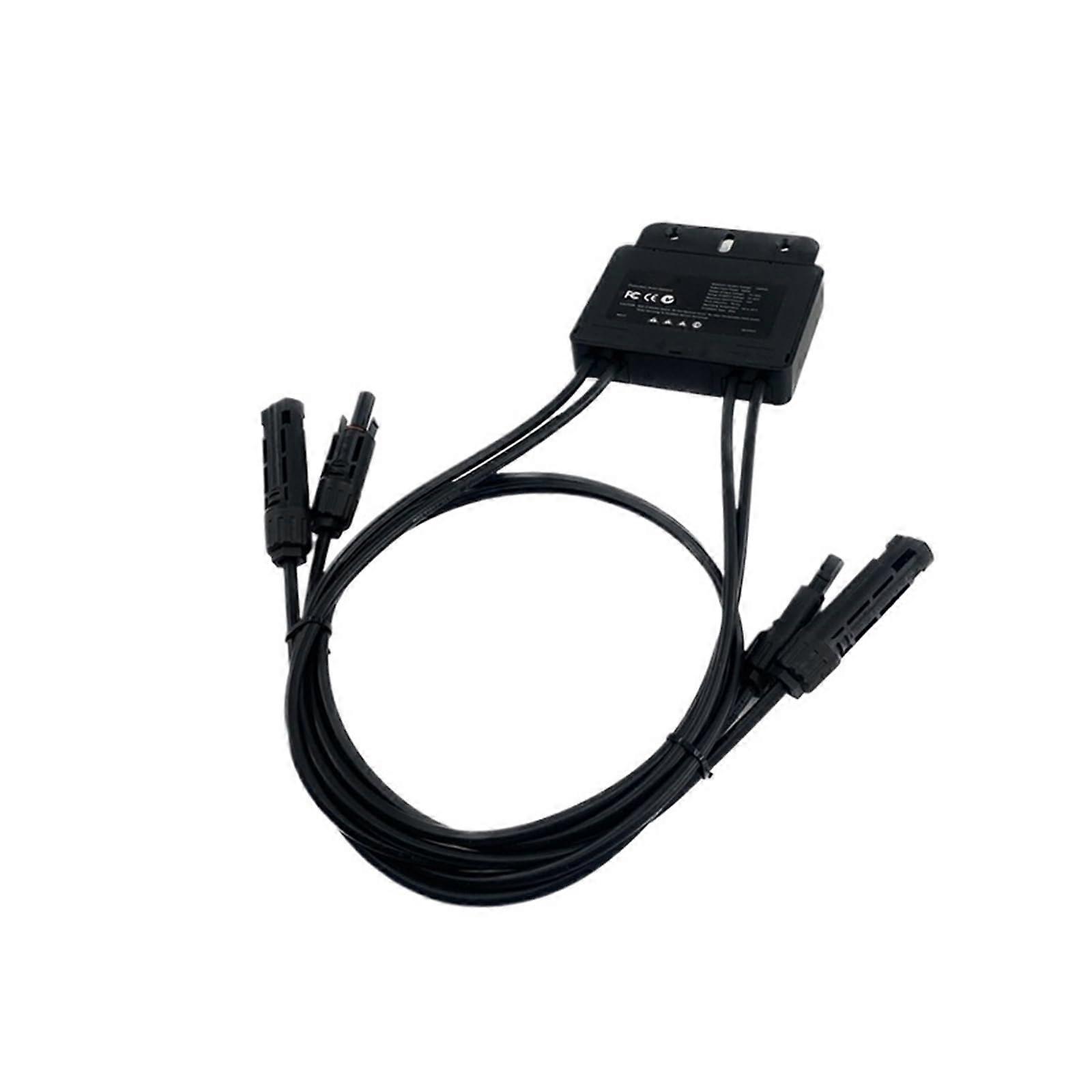 600W MPPT Solar Power Optimizer, ModuleLevel Waterproof Solar Panel Optimizer for Shading Reduction