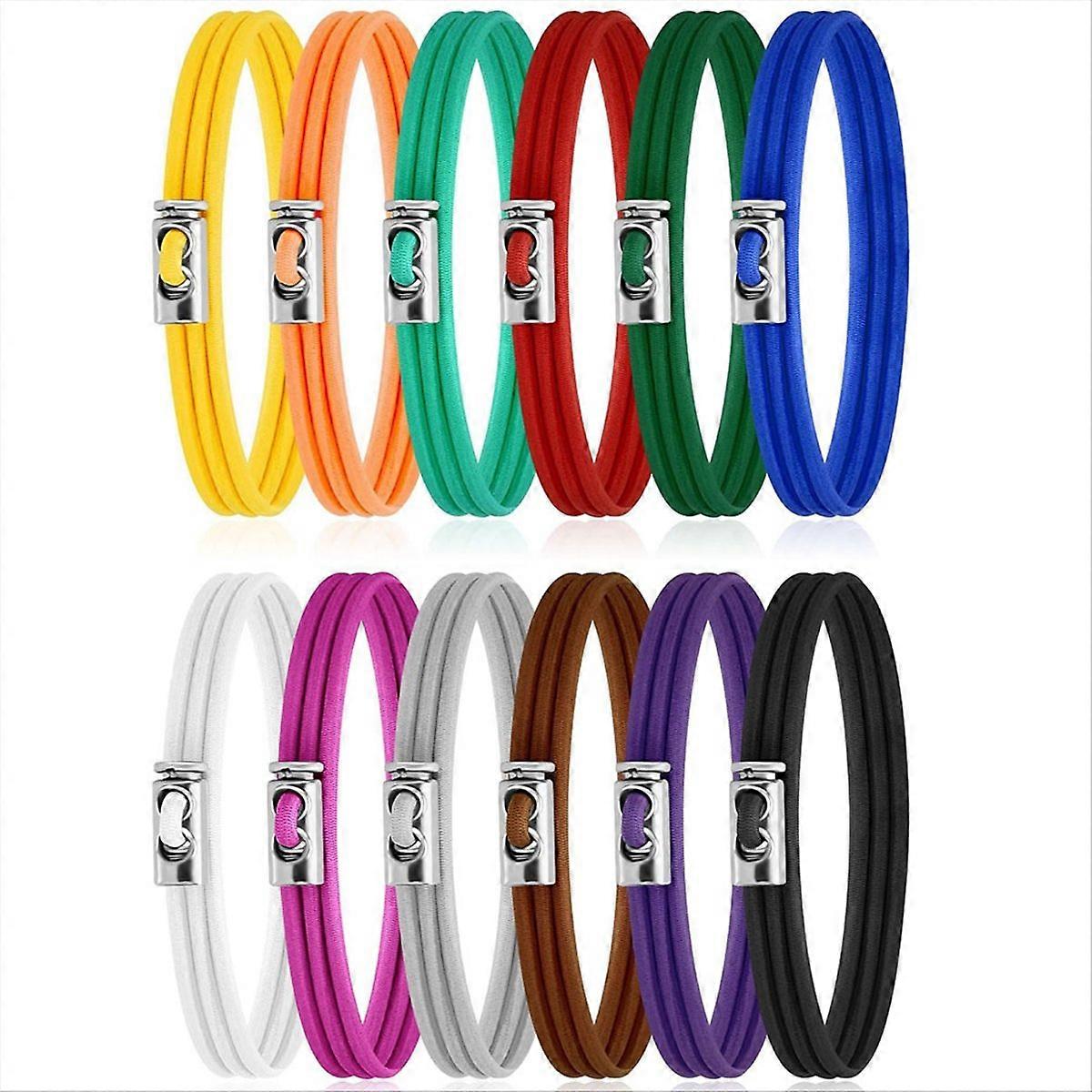 Trash Can Rubber Bands Adjustable Colorful Garbage Can Bands Cord