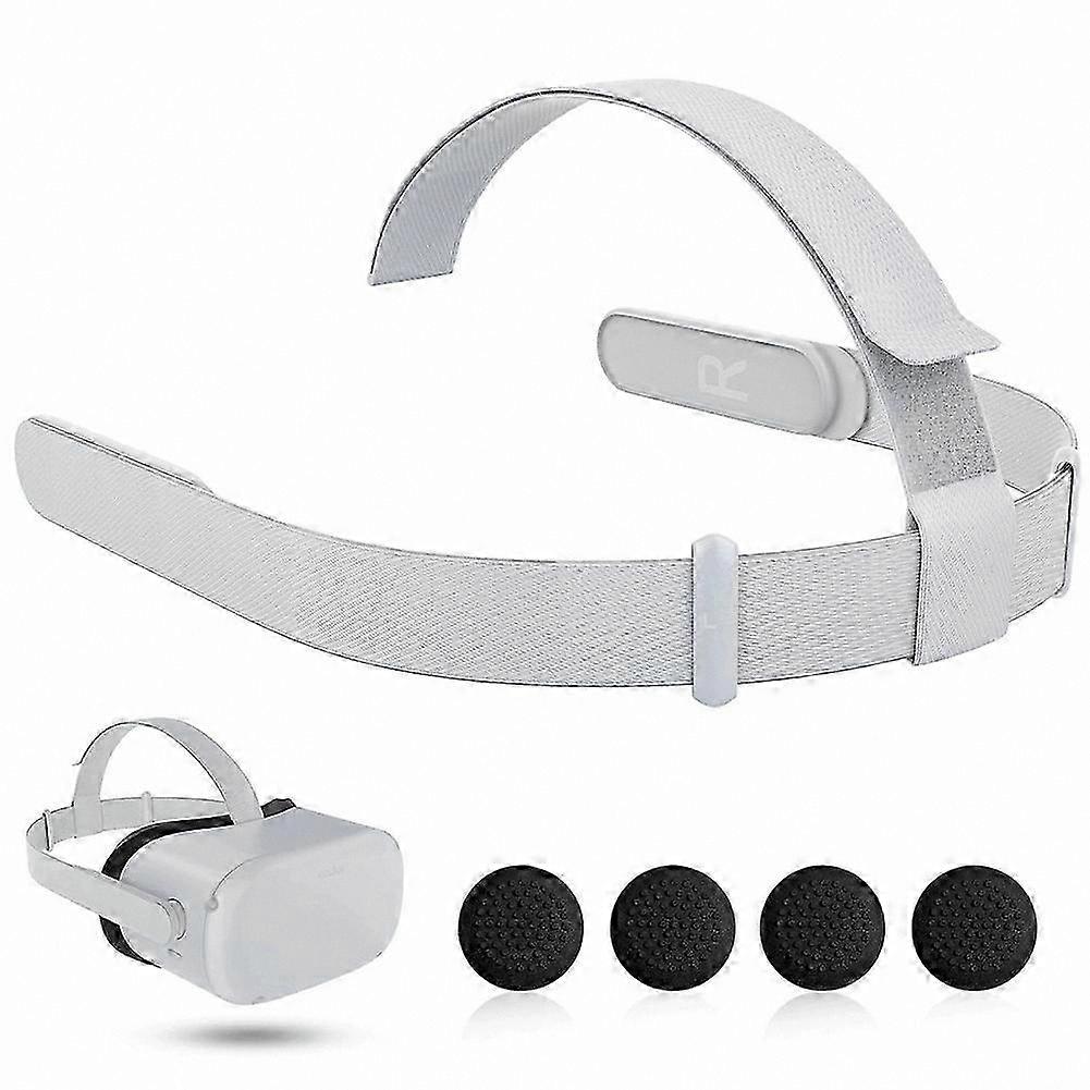 Oculus Quest 2 VR Head Strap Replacement with Joystick Caps