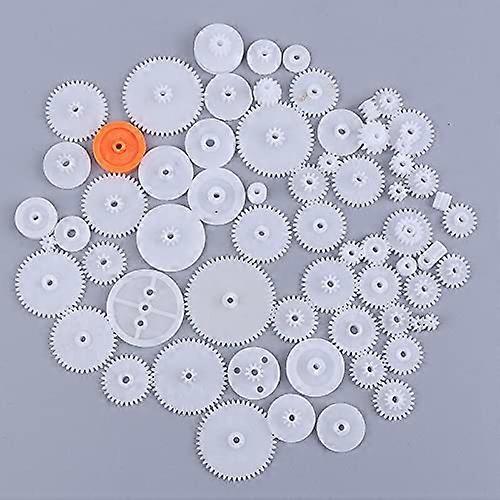 Plastic Gears Crown and Worm Gear Set Compatible with 64 Shafts for Quick Function Restoration