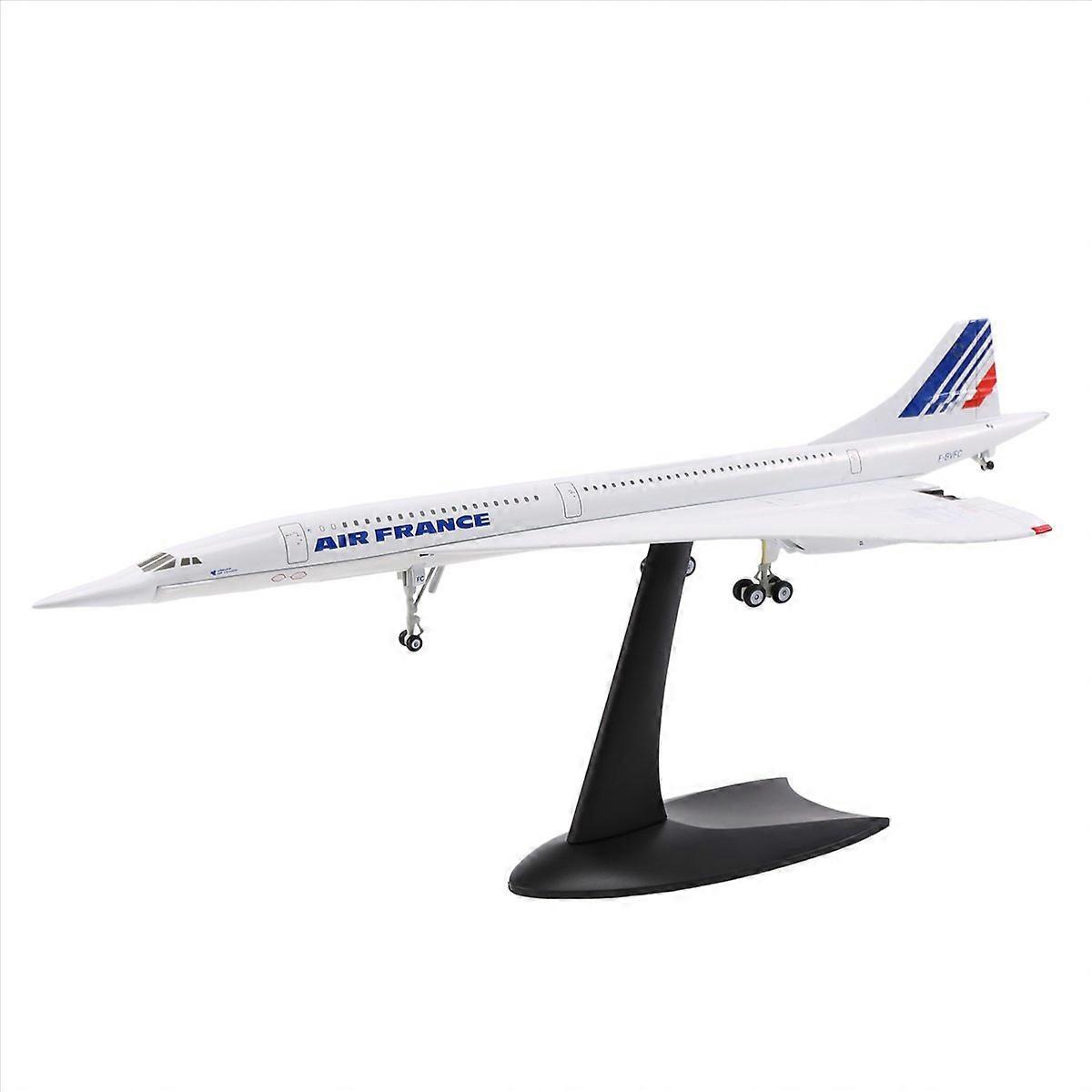1/200 Concorde Supersonic passagerarflygplan modell för statisk display samling