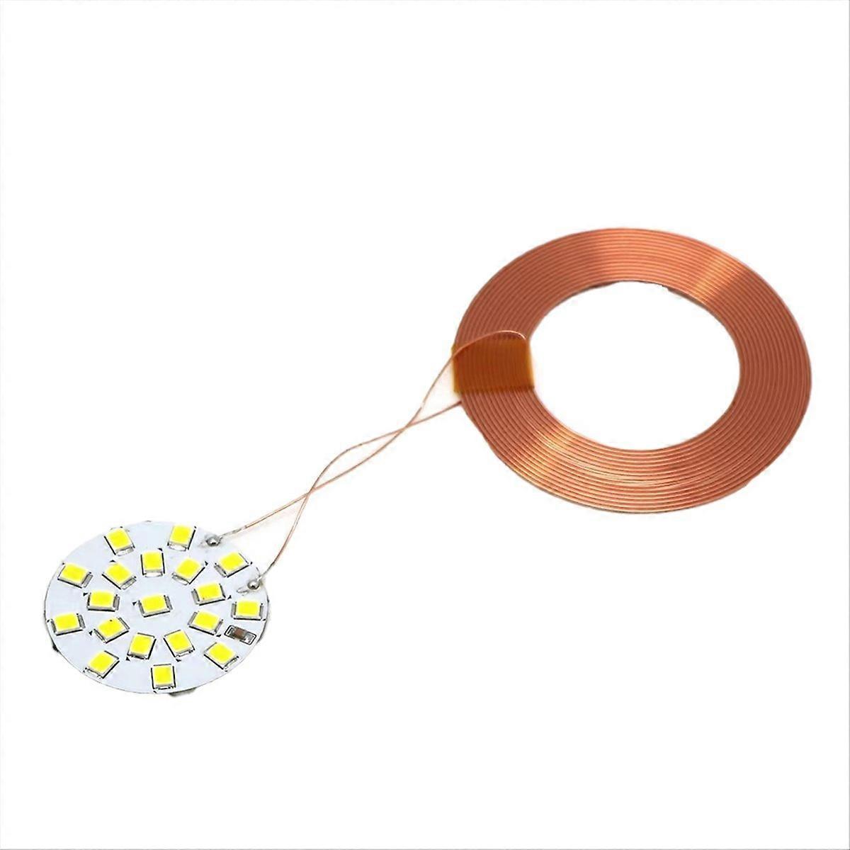 Wireless Power Supply Receiver Light Lamp LED