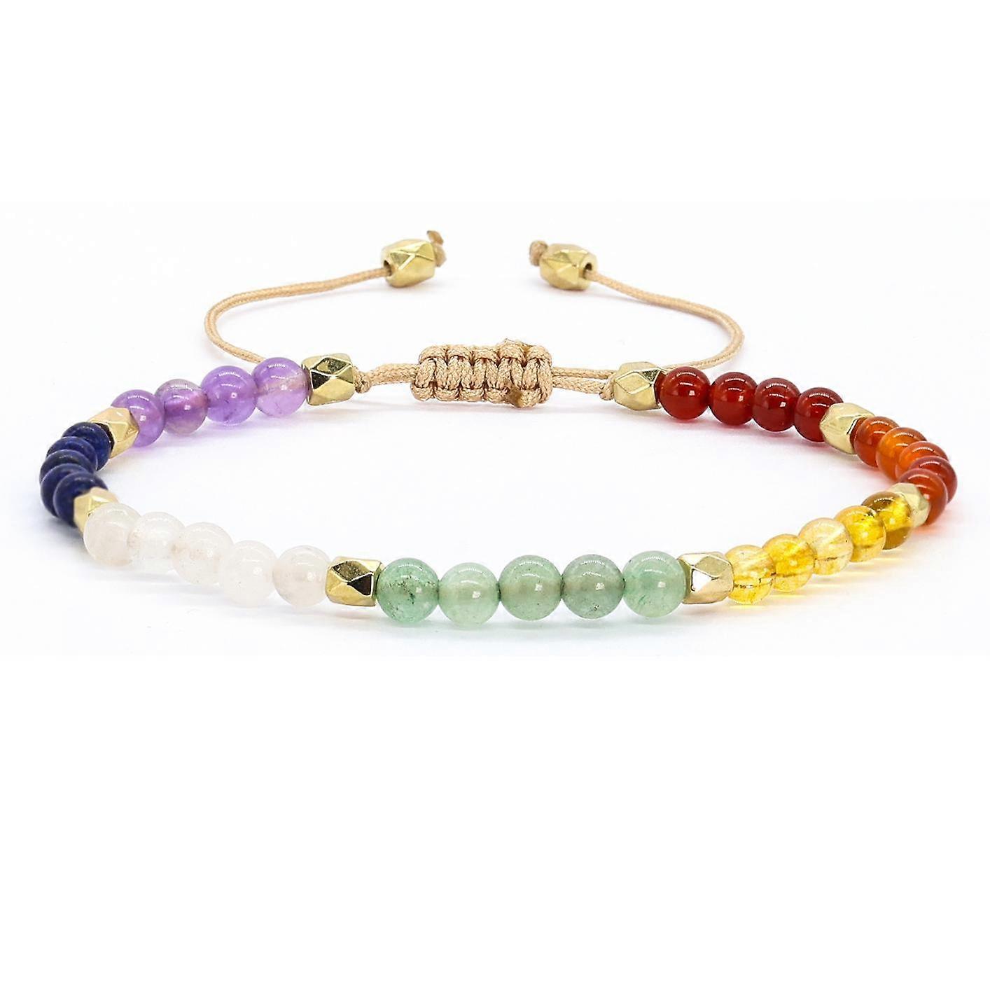 Adjustable Beaded Bracelet, Women's, Weaved, For Yoga