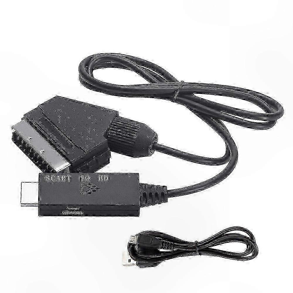 Video Adapter Cable for SCART to HDMI Conversion and Connectivity Solution