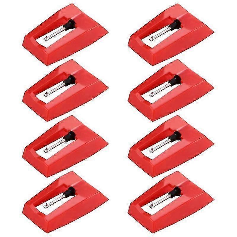 8Pcs Record Player Needles, Universal Replacement Stylus for Vintages