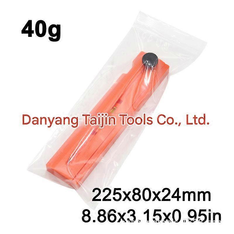 Woodworking Angle Ruler, Multi - Angle Rotatable, Accurate Level Bubble, Orange