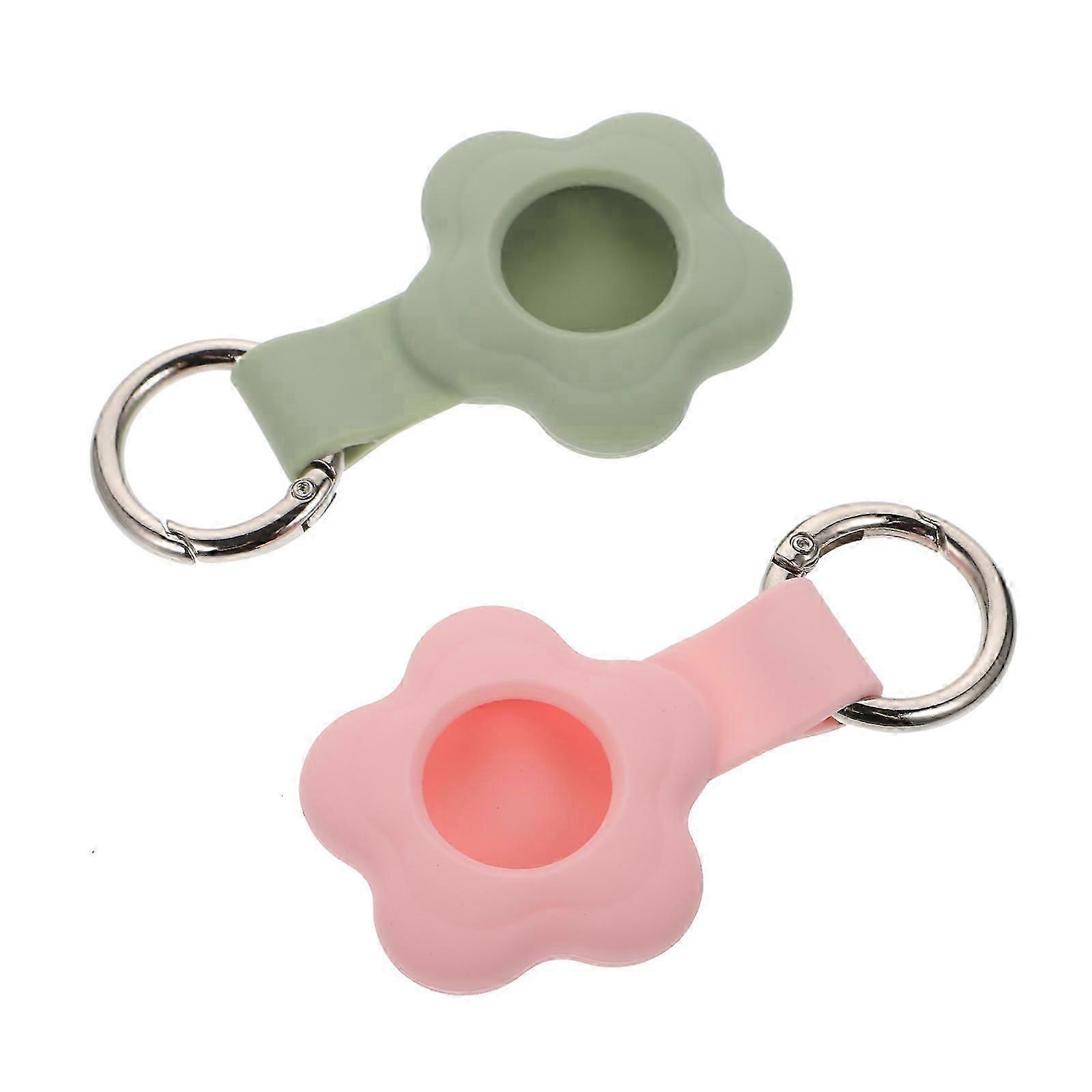 2Pcs Smart Tracer Protective Cases Compatible with AirTag