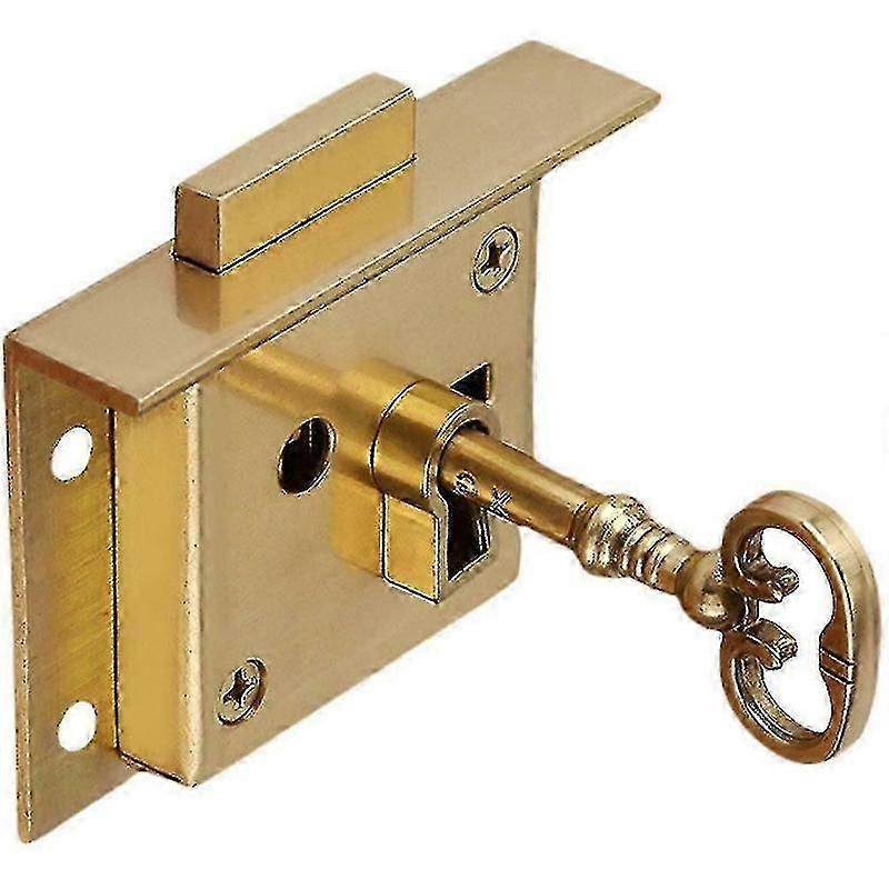 Replacement lock for secure file cabinet drawer