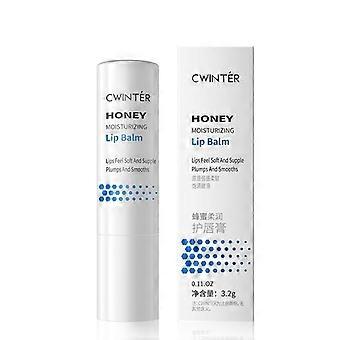 3.2g Honey Moisturizing Lip Balm, Natural Hydrating Lip Care for Soft, Smooth, Plump Lips