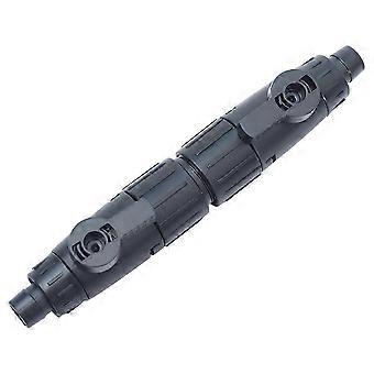 Aquarium Quick Release Connector - Double Tap Control Valve compatible with Fish Hose Pipe