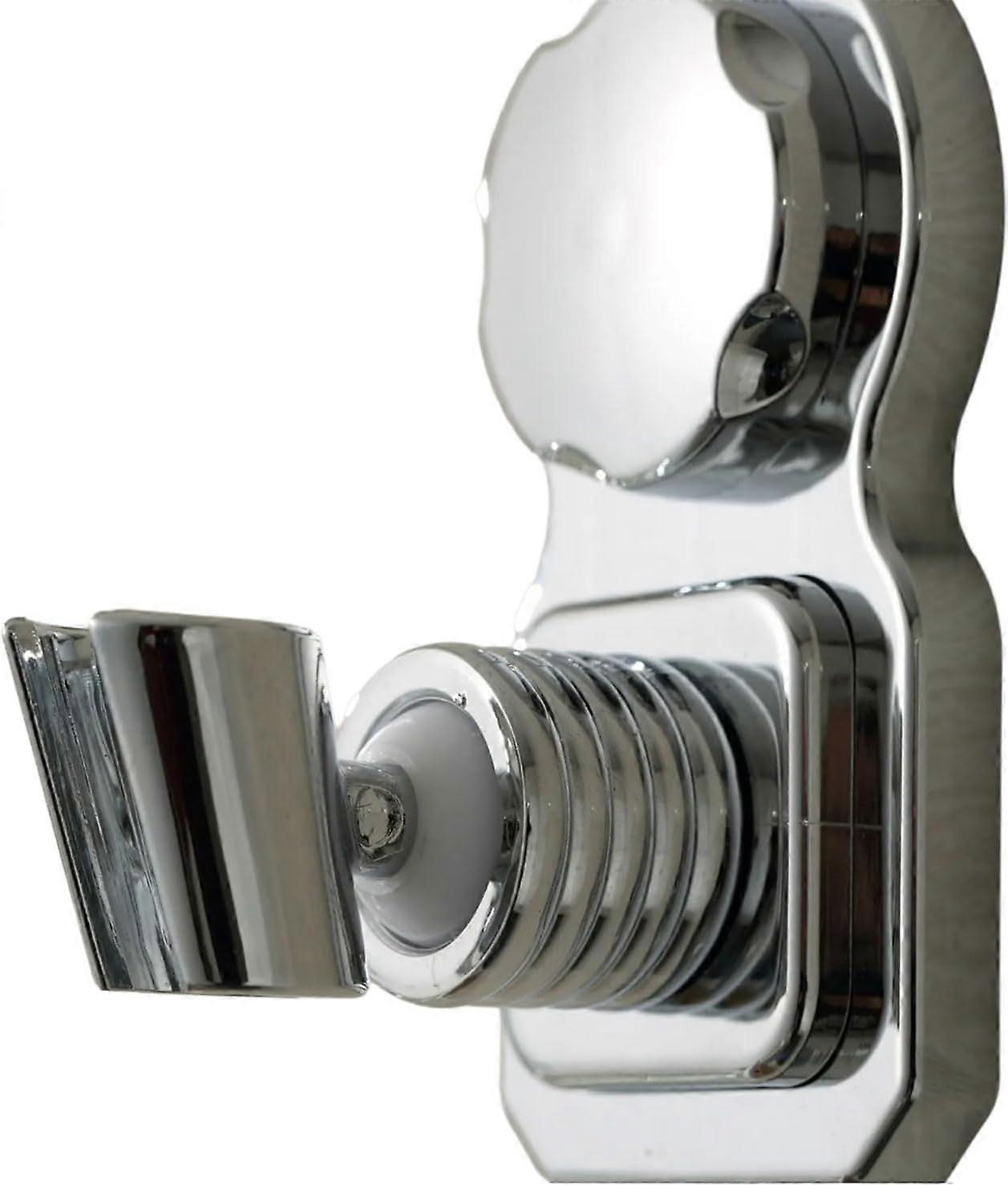 Wall-mounted shower head bracket without drilling for easy installation and multiple angles