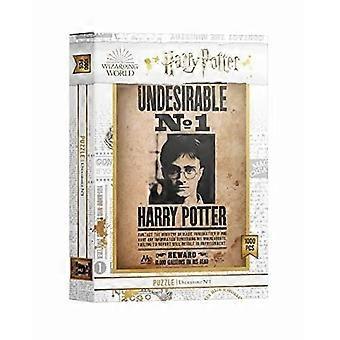 'Puzzle Harry Potter Indésirable N°1 1000 pièces - SD TOYS - Multicolore/Beige - Pour adultes'