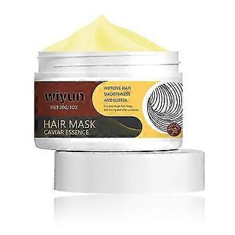 Máscara capilar de colágeno para cabelos secos e danificados para nutrir o cabelo 30g Máscara capilar