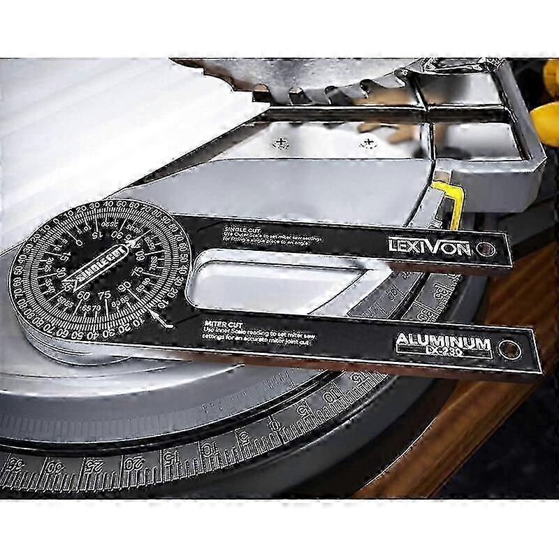 Stainless Steel Angle Measuring Protractor Tool for Geometry Carpentry