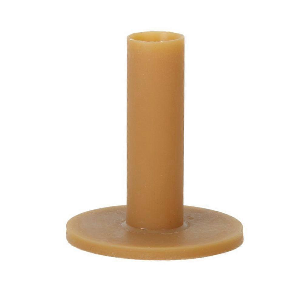 5pcs 70mm Rubber Tees (Coffee)