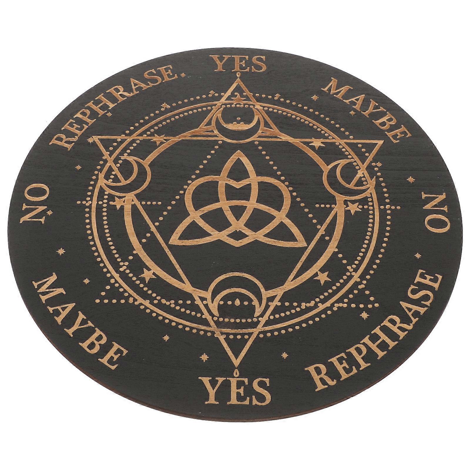 Witch Pendulum Board Dowsing Pendulums Tool Sacrifice Board Witch Divination Board